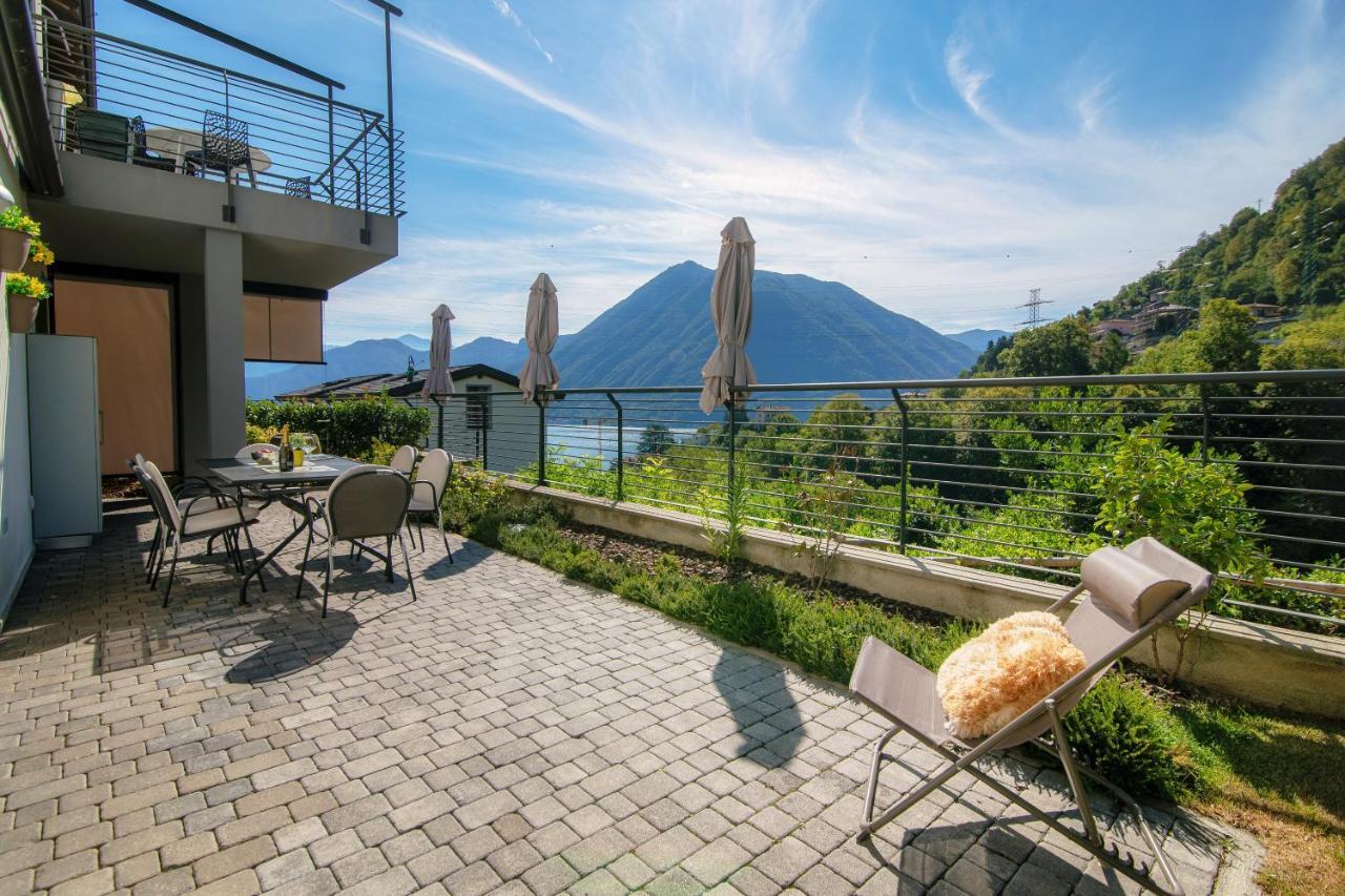 Joivy Luxury Flat & Lake Como View Argegno Exterior foto